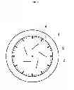 Fig. 08 - Timepiece to display a value of a time unit