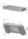 Fig. 09 - Multi-optical fiber connector module having a cover comprising unfilled plastic having deformable features formed therein, and a method