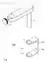 Fig. 06 - Systems and Methods for Securing Mobile Medical Equipment Supporter Systems to Patient Transporters with Adjustability