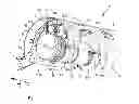 Fig. 01 - Lateral propulsion unit for aircraft comprising a turbine engine support arch