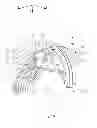 Fig. 11 - Lateral propulsion unit for aircraft comprising a turbine engine support arch