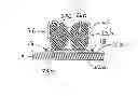 Fig. 01 - Surface mount zipcord connector and method of making electrical contact with zipcord conductors