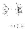 Fig. 06 - Surface mount zipcord connector and method of making electrical contact with zipcord conductors