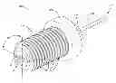 Fig. 01 - F-connector with chamfered lock ring