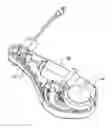 Fig. 01 - Steering apparatus for outboard motor