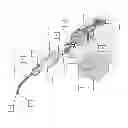 Fig. 02 - Battery pack attached to a cable