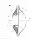 Fig. 04 - Inflatable intra ocular lens/lens retainer