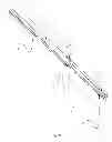 Fig. 23 - Artificial cervical and lumbar discs, disc plate insertion gun for performing sequential single plate intervertebral implantation enabling symmetric bi-disc plate alignment for interplate mobile core placement