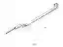 Fig. 29 - Artificial cervical and lumbar discs, disc plate insertion gun for performing sequential single plate intervertebral implantation enabling symmetric bi-disc plate alignment for interplate mobile core placement