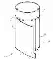 Fig. 01 - Specialized Dosage Label with Shutter Window and Easy Open Strip