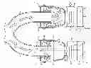Fig. 01 - Engine system having intake conduit with surge inhibitor and method