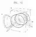 Fig. 47 - Washing machine to produce three-dimensional motion