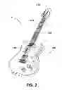 Fig. 03 - Stringed musical instrument with an auxiliary pickup