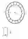 Fig. 16 - Polymeric solar concentrator and solar thermal device incorporating same