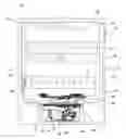 Fig. 01 - Dishwasher with controlled rotation of lower spray arm