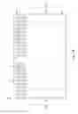 Fig. 02 - Privacy curtain assembly with cleanable panels