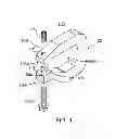Fig. 02 - Solar panel frame clamps mounting a solar panel frame to a purlin