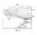 Fig. 05 - Solar panel frame clamps mounting a solar panel frame to a purlin