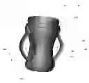Fig. 01 - Cup With Repositionable Handles