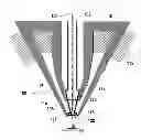 Fig. 01 - Method of using a compound particle-optical lens