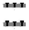 Fig. 02 - Normally closed microelectromechanical switches (MEMS), methods of manufacture and design structures