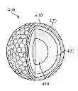 Fig. 01 - Method of making a golf ball with lattice reinforced layer