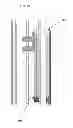 Fig. 14 - Flush lock for casement window