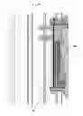 Fig. 15 - Flush lock for casement window