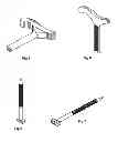 Fig. 04 - Lockable handle/grip system with coupling for sliding windows