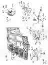 Fig. 40 - Engine hood arrangement