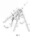 Fig. 06 - Linkage for a foldable high chair