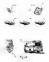 Fig. 10 - Emergency vehicle warning system and method