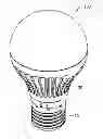 Fig. 01 - LED lamp having a large illumination angle