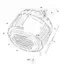 Fig. 03 - Lighting system with thermal management system having point contact synthetic jets