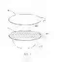 Fig. 04 - Aroma-diffusing heating device using a replaceable aroma capsule and the aroma capsule
