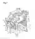 Fig. 08 - Shock-absorbing mechanism for movable mirror of camera