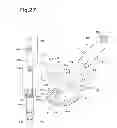 Fig. 28 - Shock-absorbing mechanism for movable mirror of camera