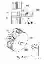 Fig. 03 - Vacuum pump having fastening element for securing rotor part to rotor shaft and deformed safety element projecting in axial direction for preventing relative rotation between the rotor part and rotor shaft