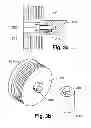Fig. 04 - Vacuum pump having fastening element for securing rotor part to rotor shaft and deformed safety element projecting in axial direction for preventing relative rotation between the rotor part and rotor shaft