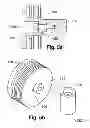 Fig. 06 - Vacuum pump having fastening element for securing rotor part to rotor shaft and deformed safety element projecting in axial direction for preventing relative rotation between the rotor part and rotor shaft