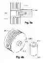 Fig. 09 - Vacuum pump having fastening element for securing rotor part to rotor shaft and deformed safety element projecting in axial direction for preventing relative rotation between the rotor part and rotor shaft