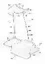 Fig. 01 - Composite turbomachine blade with in-built root