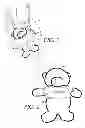Fig. 02 - Plush toy with non-rigid sensor for detecting deformation