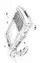 Fig. 07 - HAND-HELD, PORTABLE ELECTRONIC DEVICE WITH RETAINER PORT FOR RECEIVING RETAINABLE ACCESSORY FOR USE WIRELESSLY THEREWITH