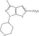 Fig. 300 - Thienopyrazole derivative having PDE7 inhibitory activity