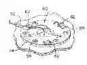 Fig. 01 - LOW PROFILE, MULTI PROBE, CRANIAL FIXATION DEVICE AND METHOD OF USE