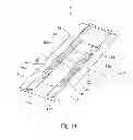 Fig. 10 - Disposable absorbent article having elasticized outer leg cuff