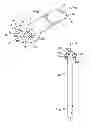 Fig. 05 - Surgical cutting instrument with dual surface interlocking coupling arrangement