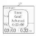 Fig. 01 - Method of calculating target pace for achieving a goal on an exercise route and related portable electronic device