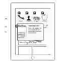 Fig. 01 - Interactions for sharing content items in a digital magazine